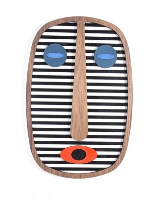 Modern African Mask #1 Medium Wall Decoration Umasqu SINGLE PIECES